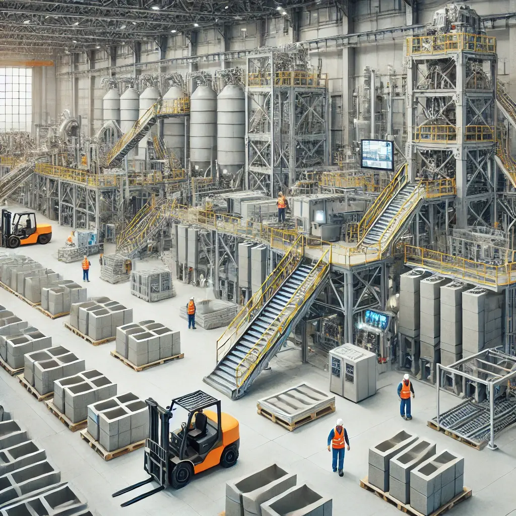 دراسة جدوى مشروع مصنع بلوك