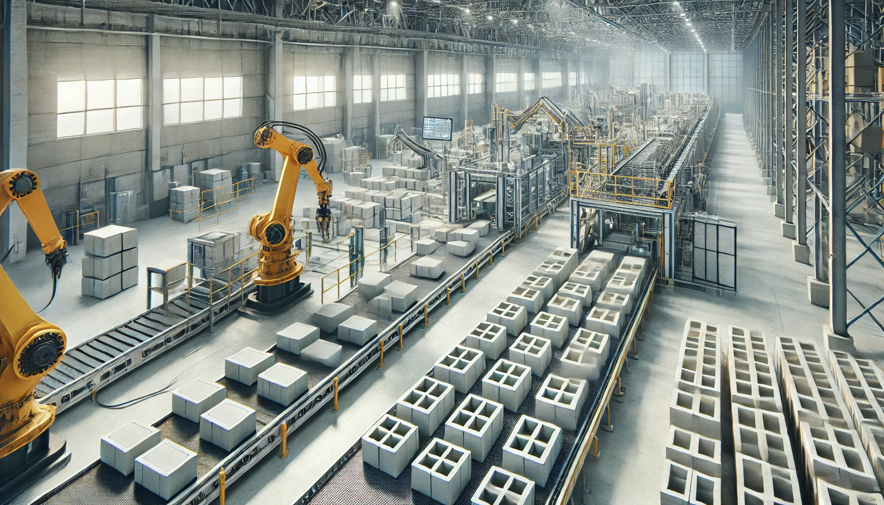 دراسة جدوى  مشروع مصنع بلوك