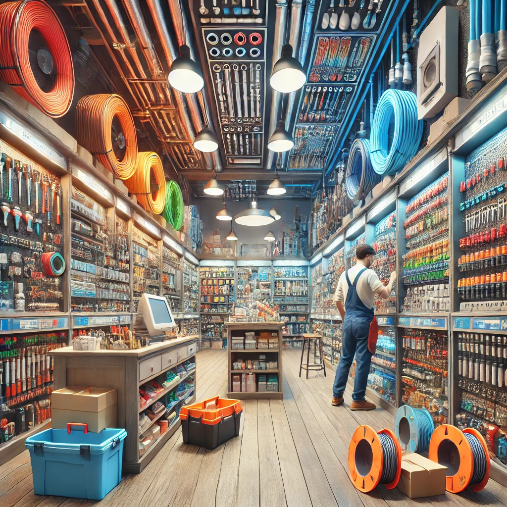 دراسة جدوى مشروع محل سباكة وكهرباء