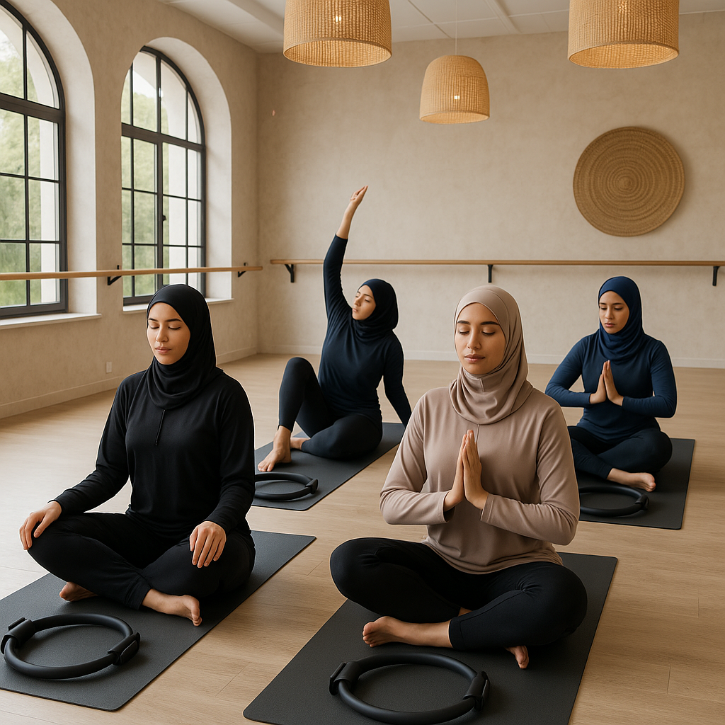 دراسة جدوى مشروع  صالة يوغا وبلاتيس